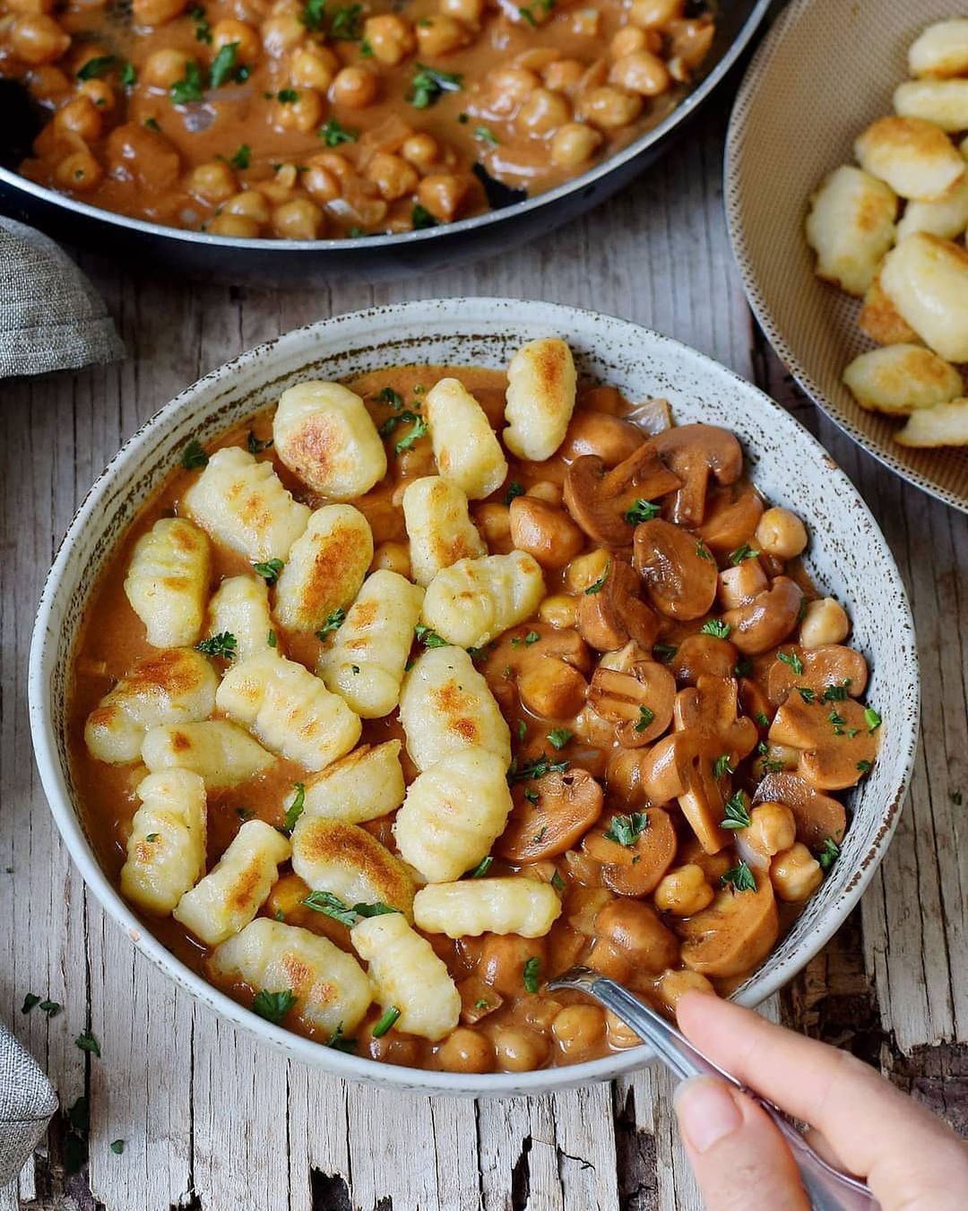 Homemade Vegan Potato Gnocchi