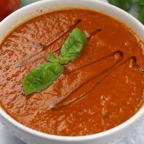 Homemade Roasted Tomato Soup