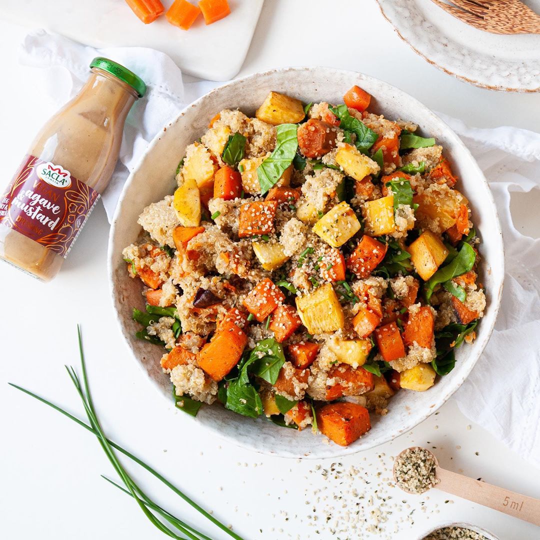 Root Vegetable and Quinoa Salad