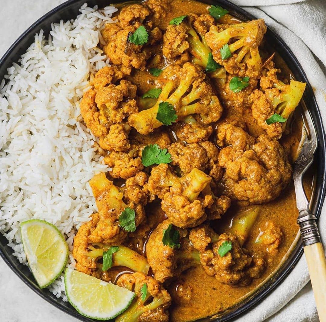 Almond Butter Cauliflower Makhani