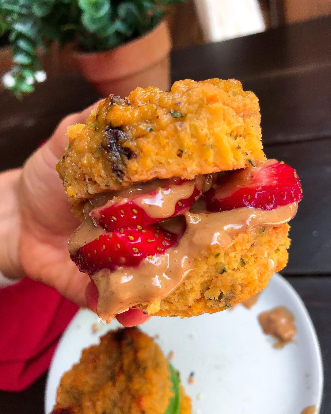 Sweet Potato Zucchini Muffins