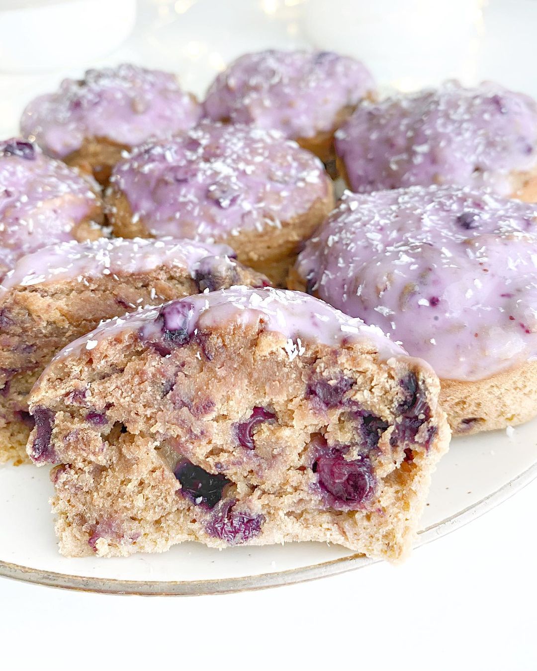 One-Bowl Lemon Blueberry Muffins