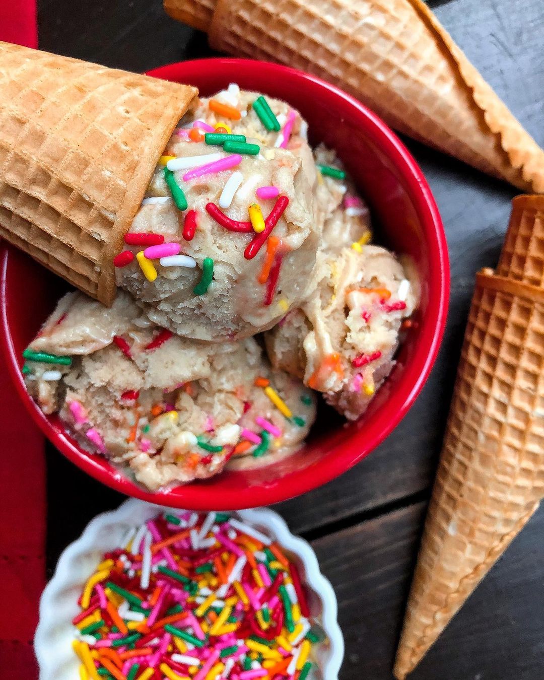 Cake Batter Nice Cream