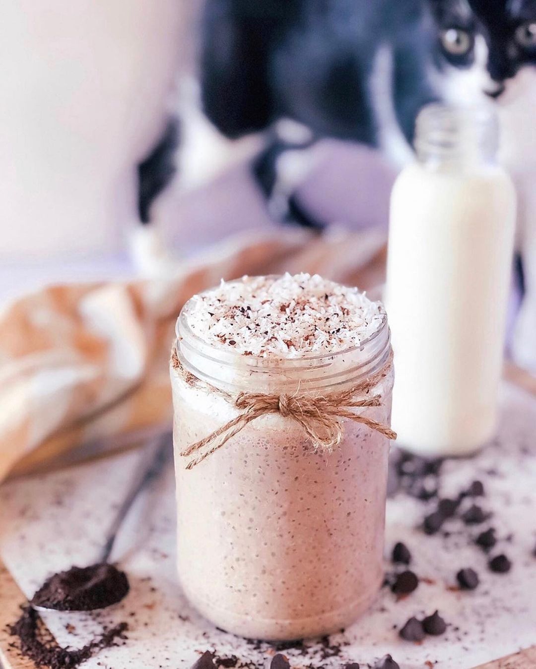 Vegan Coconut Chocolate and Chia Latte Pod