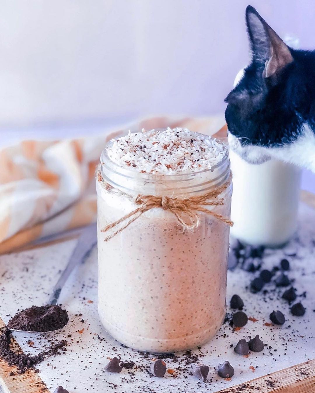 Vegan Coconut Chocolate and Chia Latte Pod