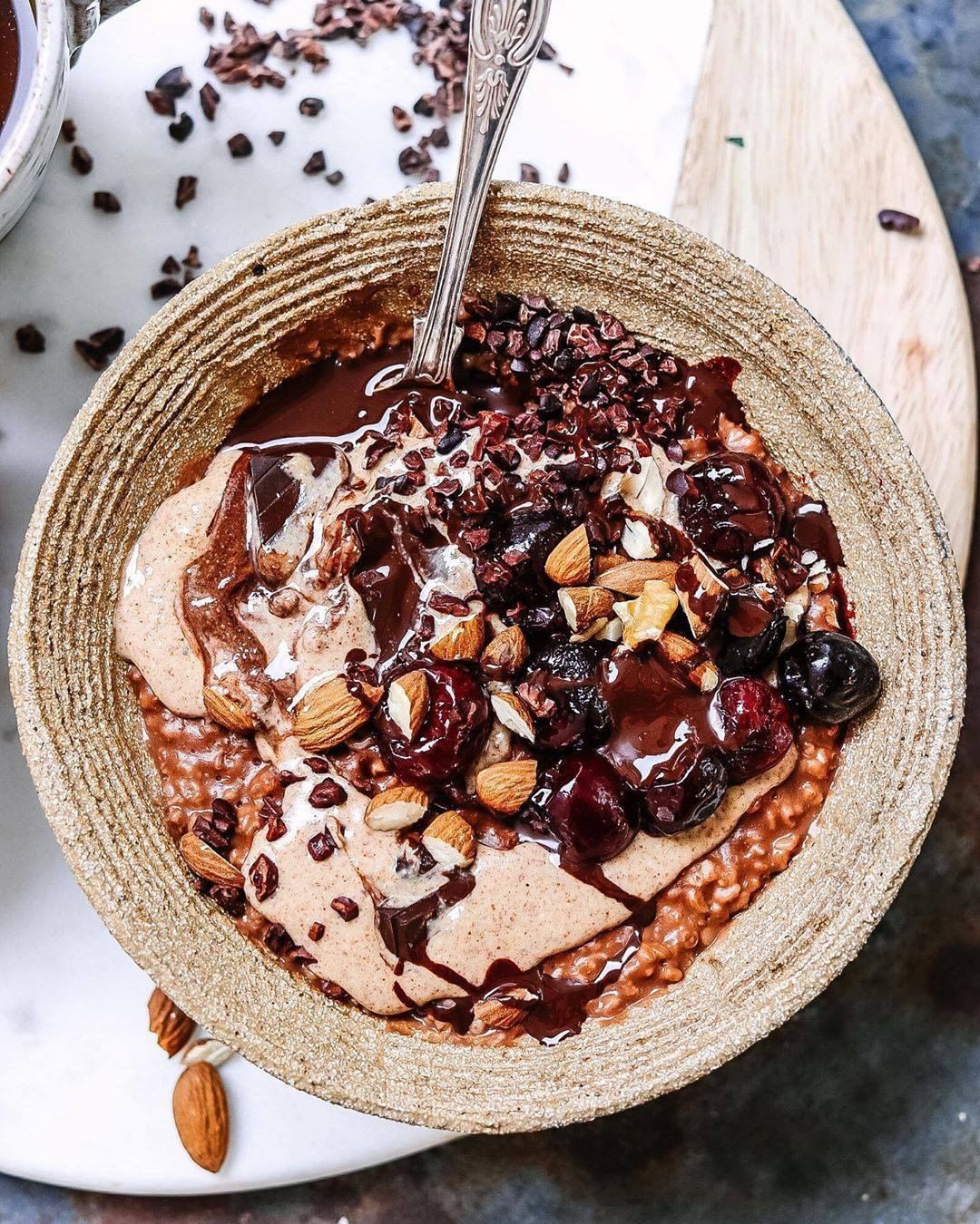 Choc Cherry Porridge