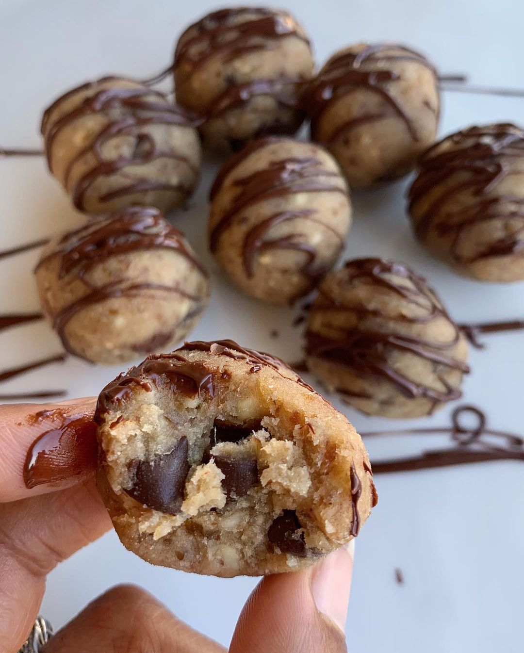 Five Ingredient Cookie Dough Bliss Balls