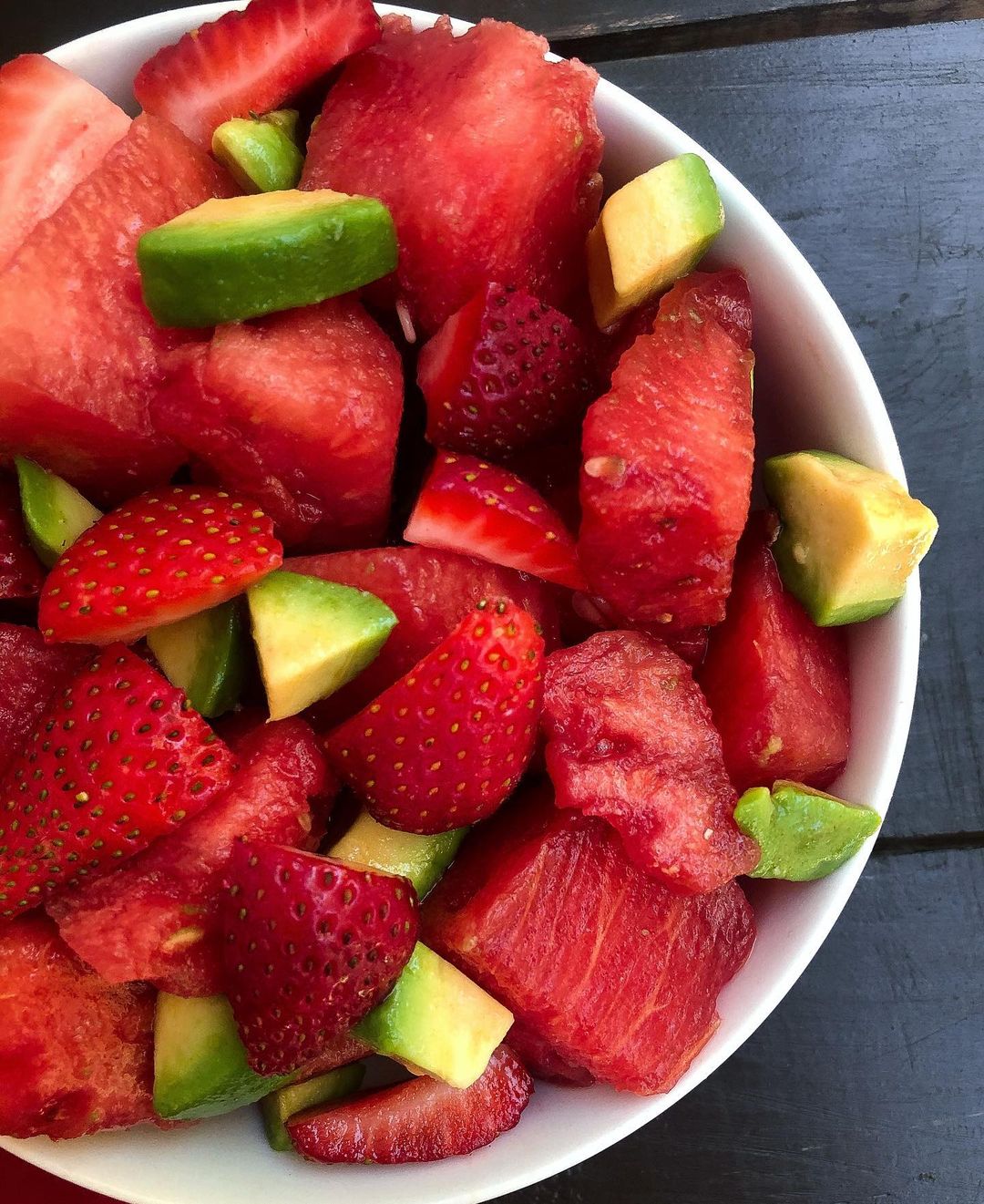 Honey Lime Watermelon Salad