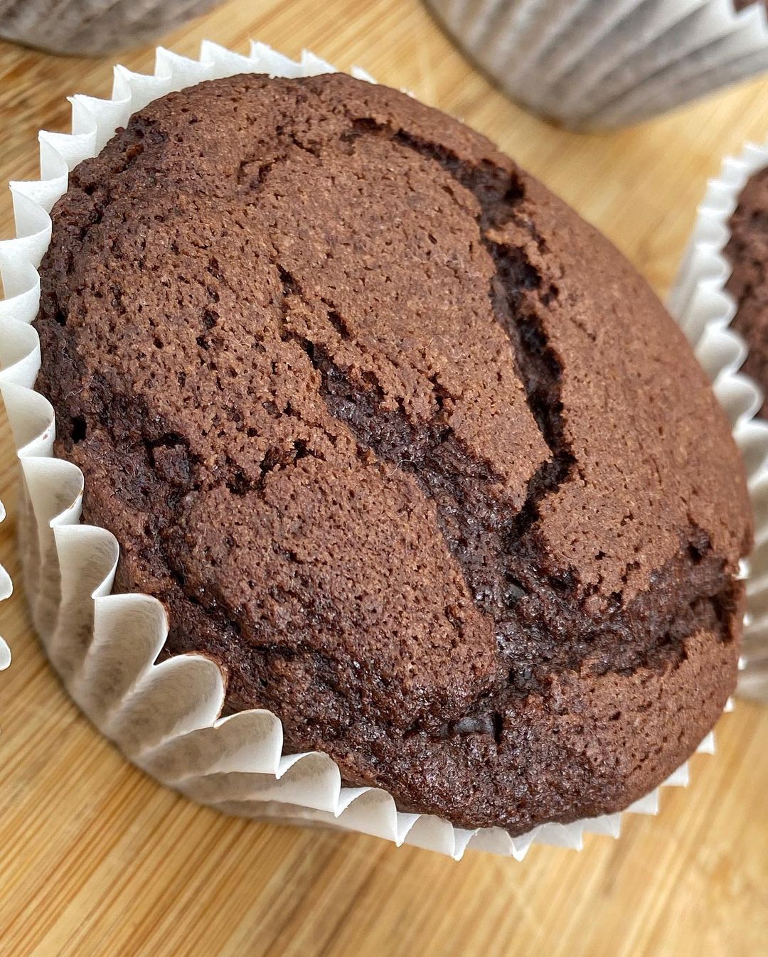 Delicious Vegan Double Chocolate Muffins