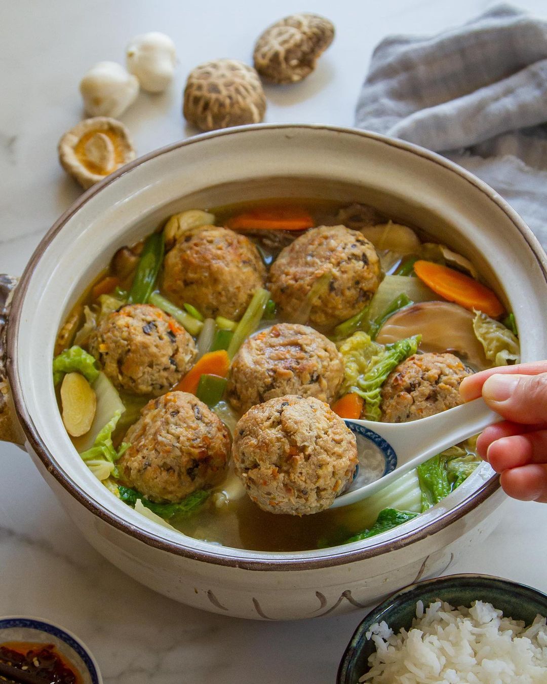 Vegan Lion's Head Stew
