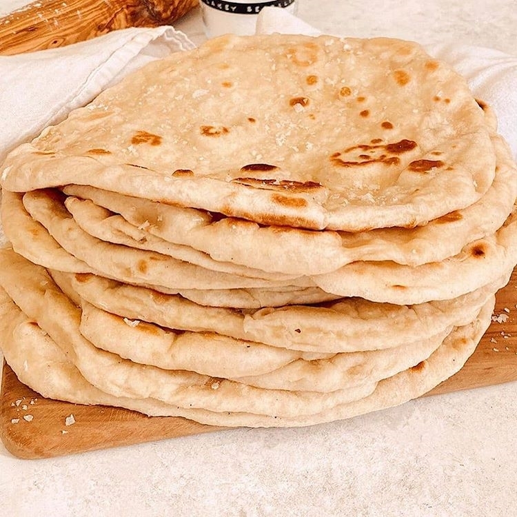Homemade Vegan Flat Bread