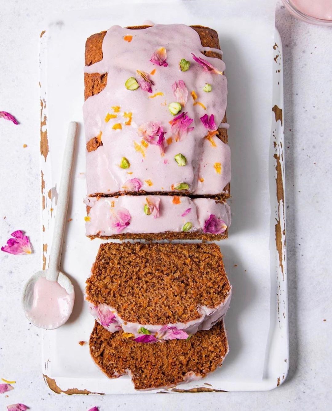 Vegan Carrot Cake Loaf