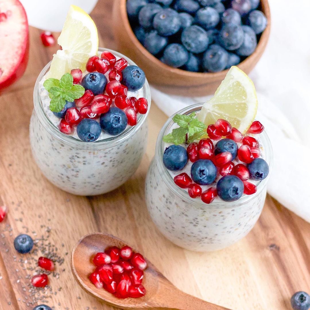 Overnight Oats with Berries