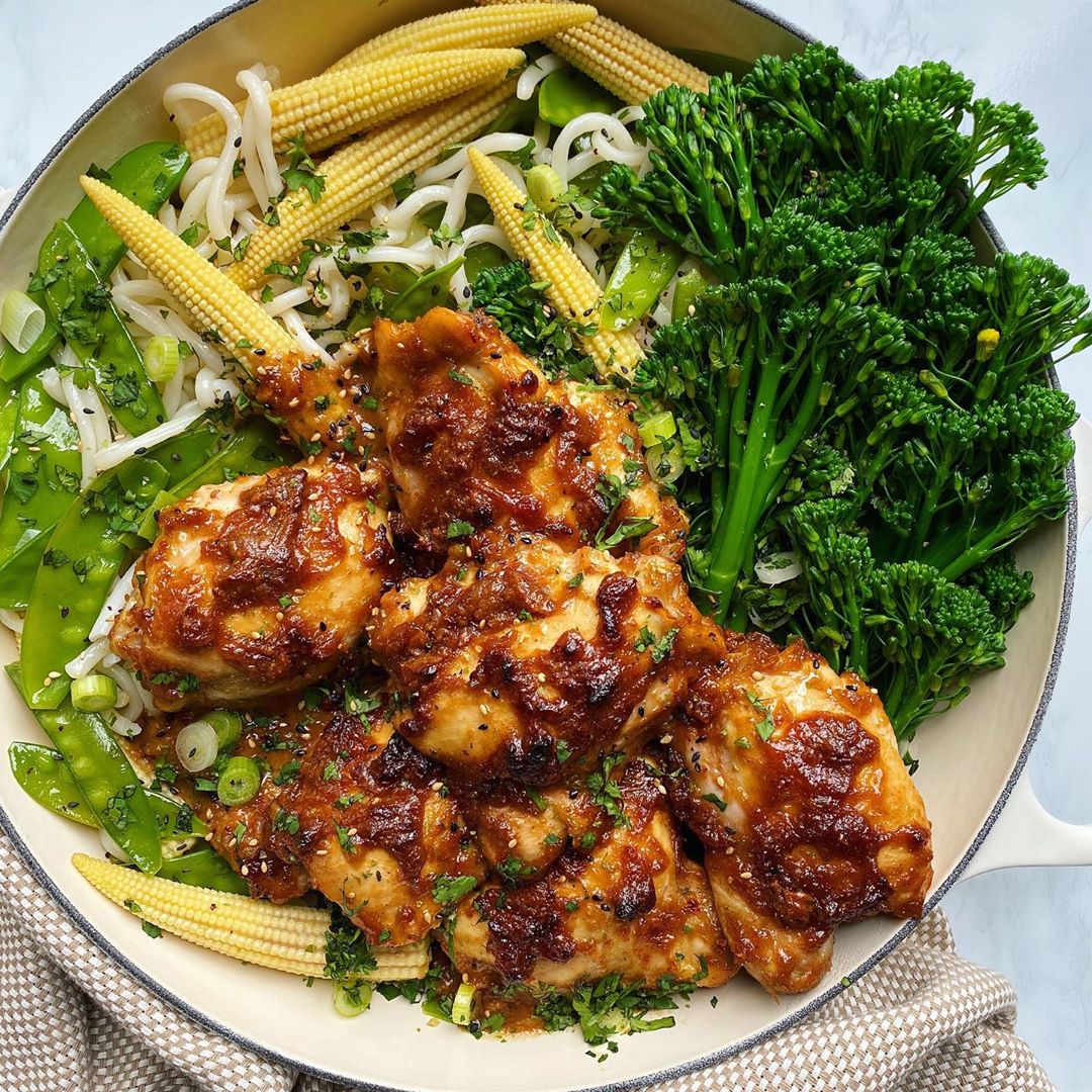 Peanut Butter Chicken Dinner