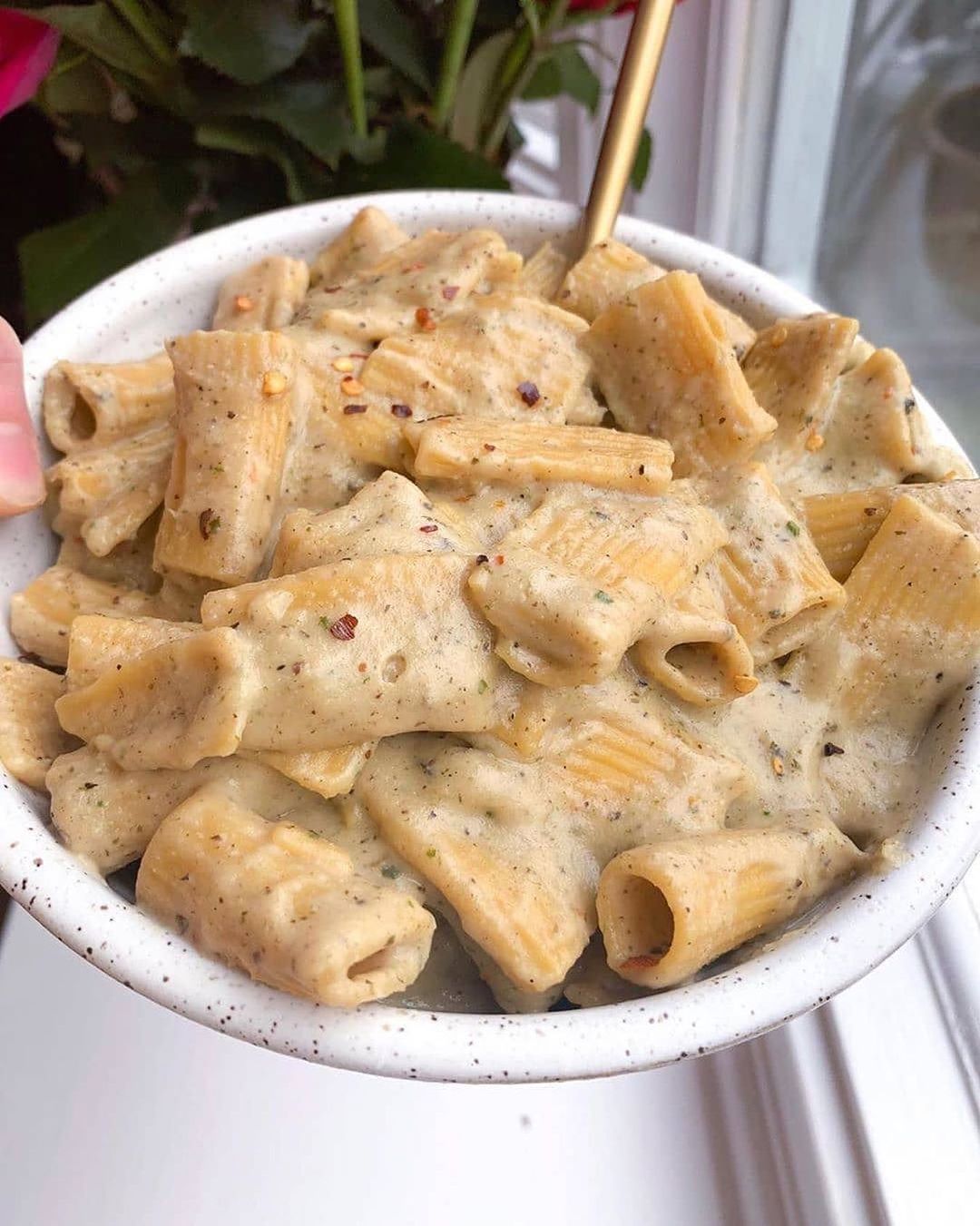 Vegan Creamy Cauliflower Alfredo Sauce