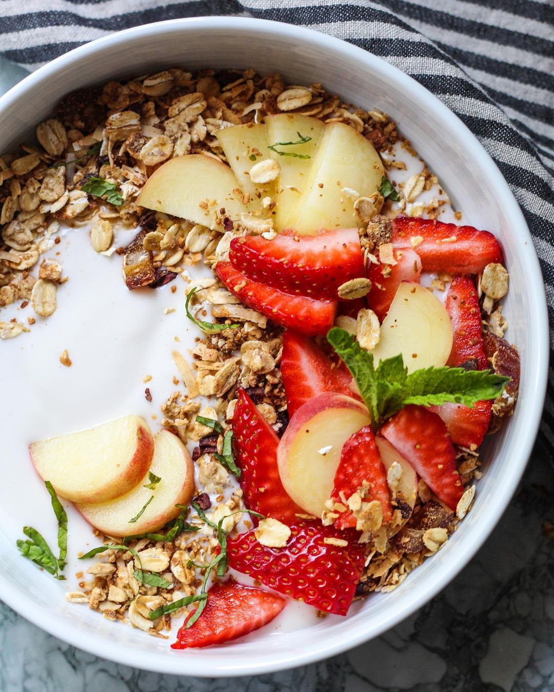 Maple Tahini Stove Top Granola