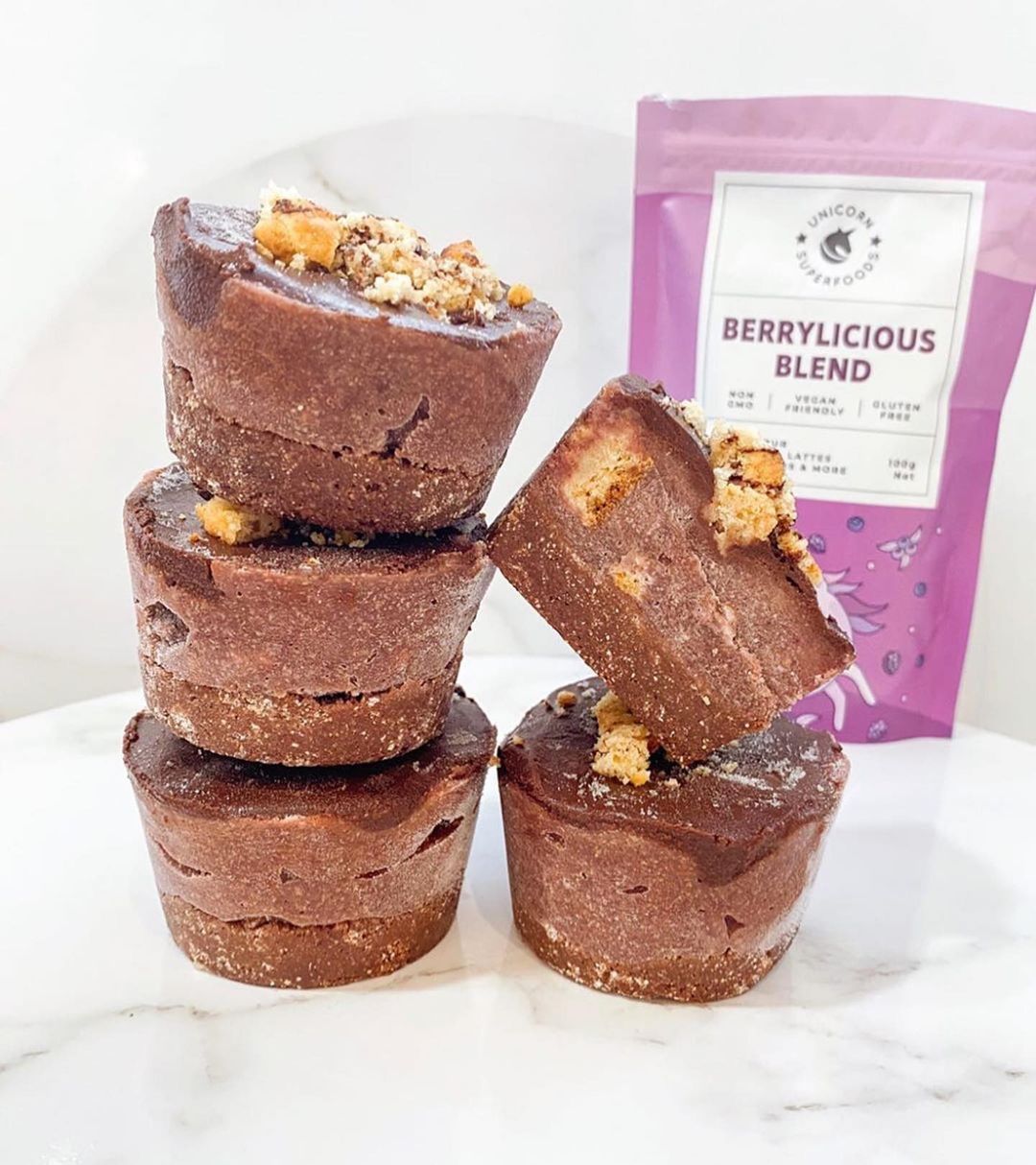 Acai Cookie Cups