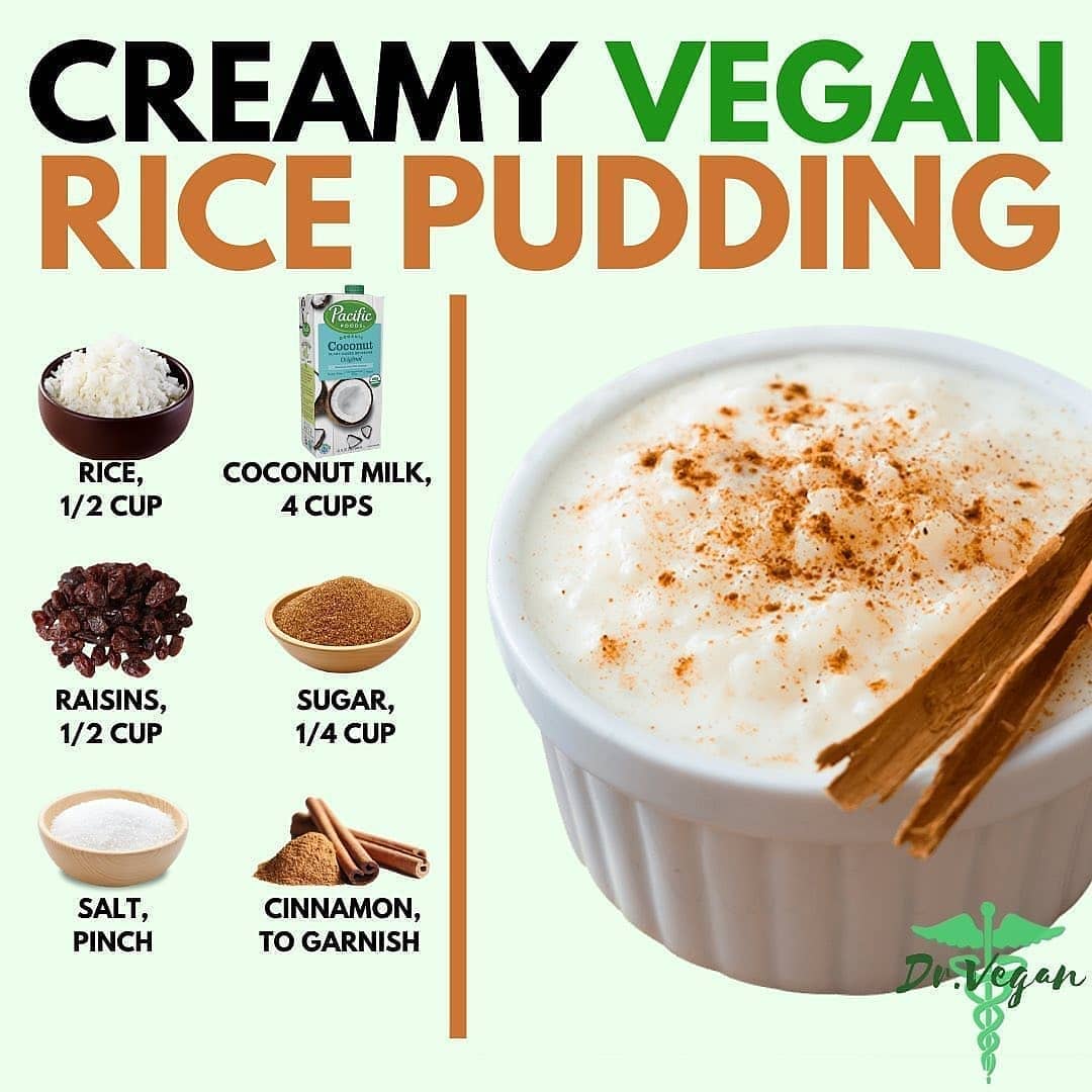 Creamy Vegan Rice Pudding