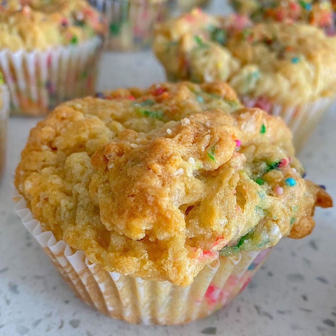 Vegan Gluten-Free Sprinkle Cupcakes