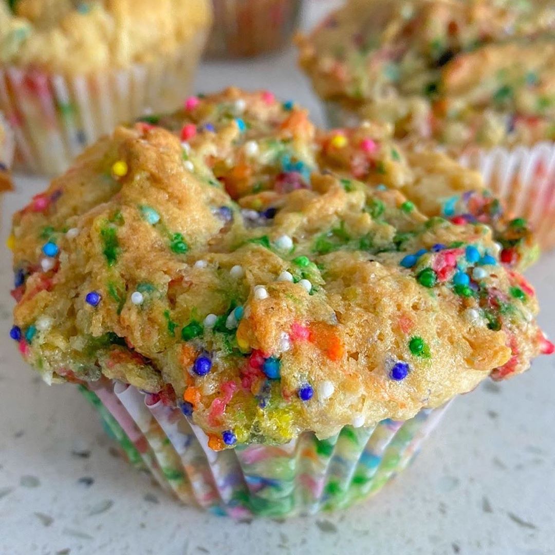 Vegan Gluten-Free Sprinkle Cupcakes