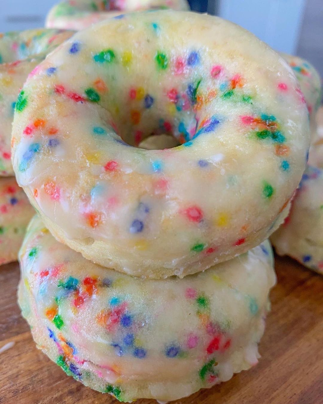 One-Bowl Vegan Funfetti Donuts