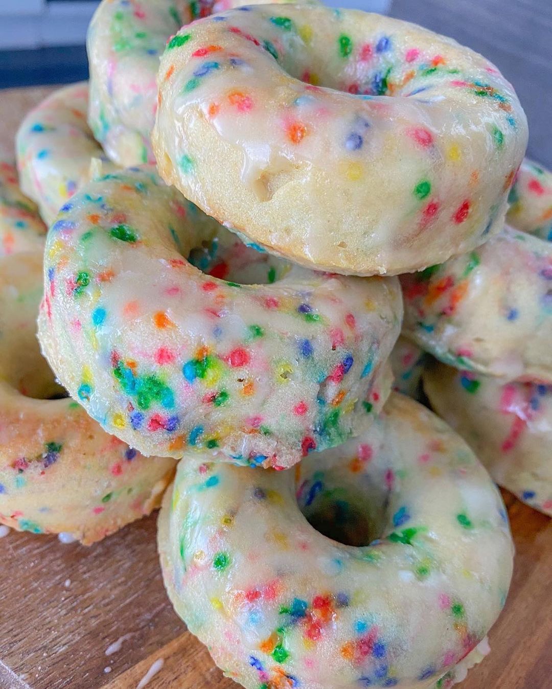 One-Bowl Vegan Funfetti Donuts