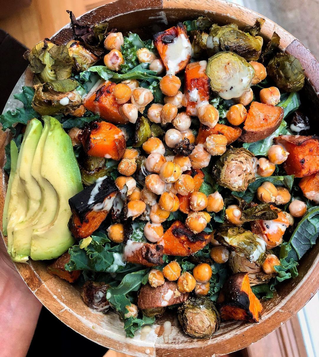 Chickpea Caesar Salad