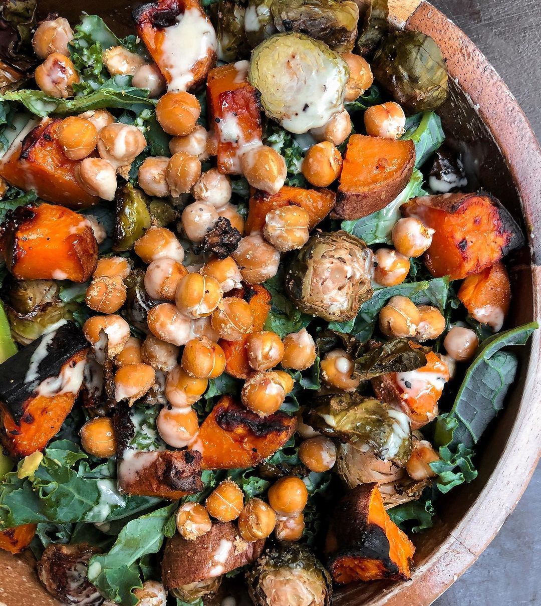 Chickpea Caesar Salad