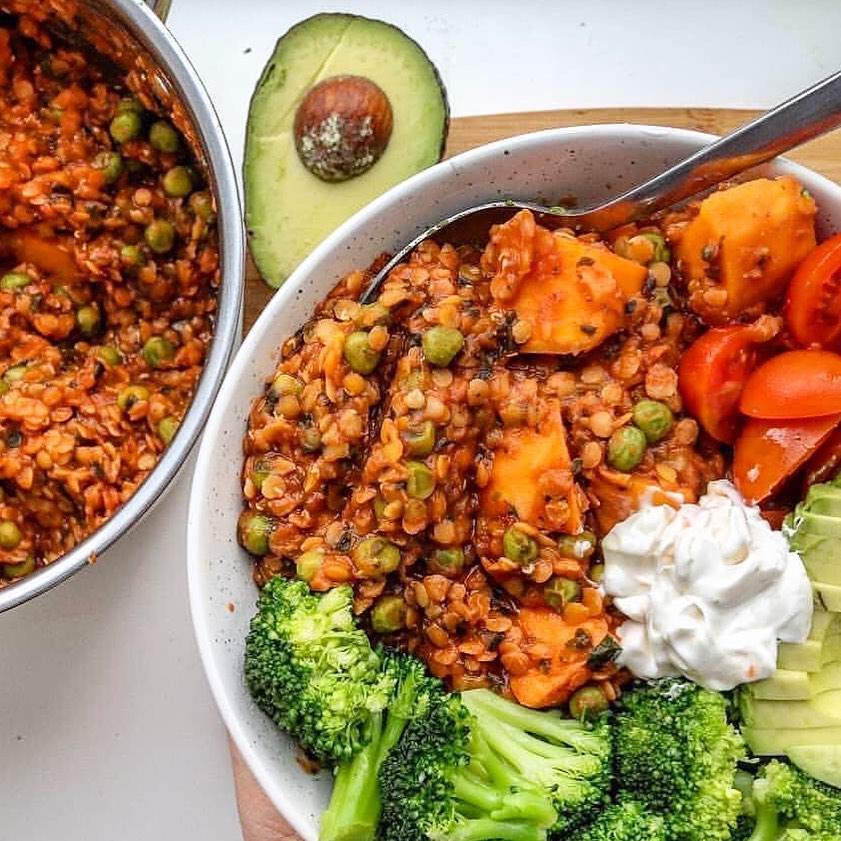 Sweet Potato and Lentil Chili