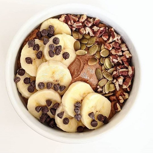 Pumpkin Spice Chocolate Oats