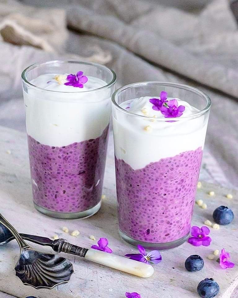 Beetroot Juice Chiapudding