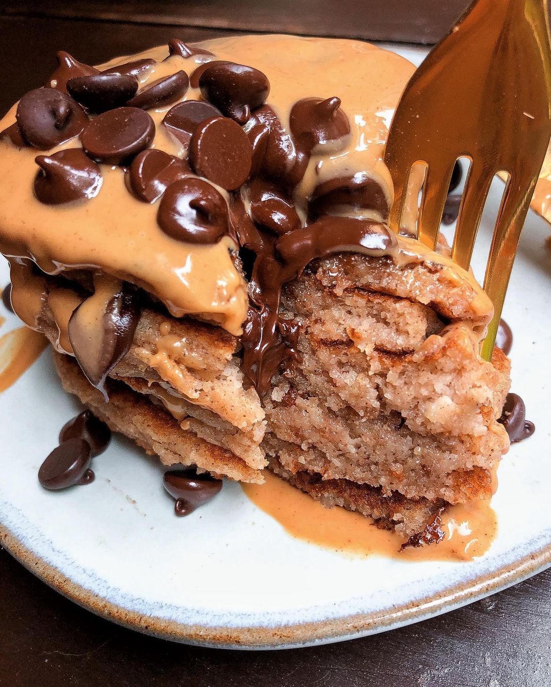 Light and Crispy Vegan Pancakes