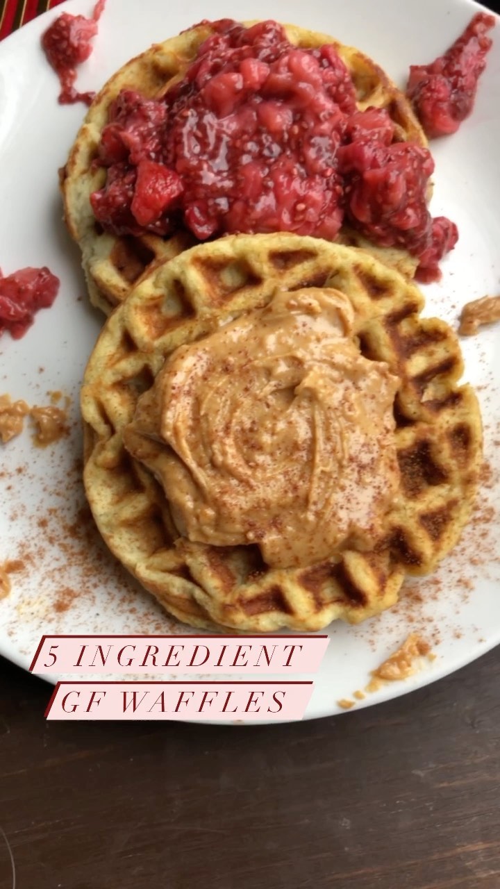 5-Ingredient Gluten-Free Paleo Waffles