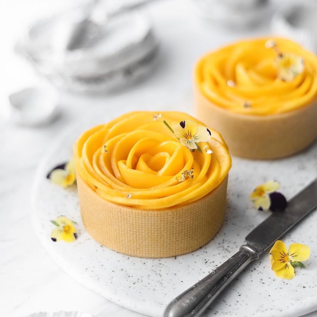 Mango Mousse Cake