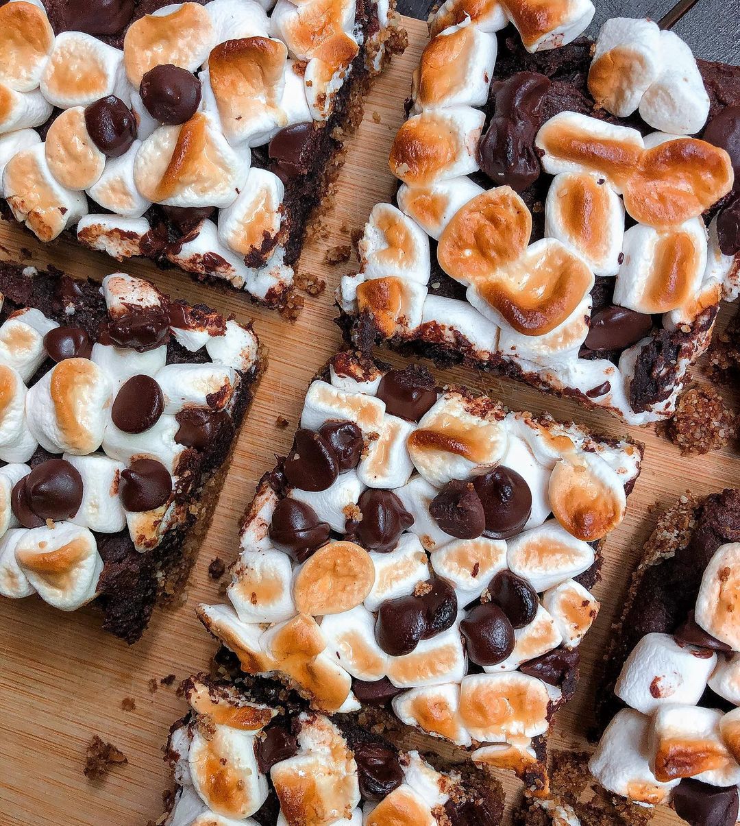 Vegan Gluten-Free S’mores Brownie Bars