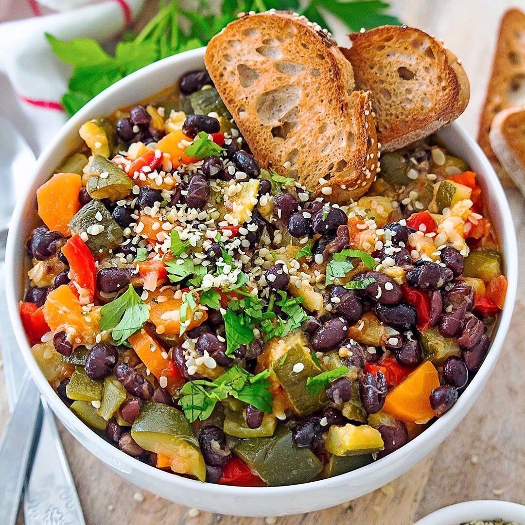 Black Bean Zucchini Stew
