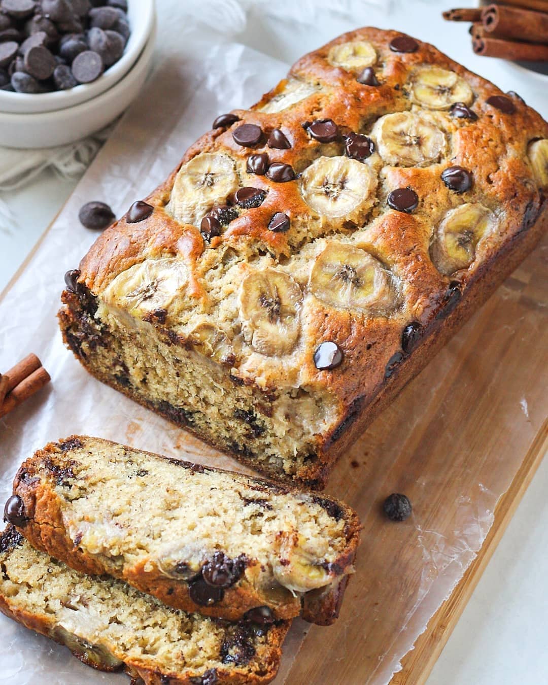 Banana Chocolate Chip Bread