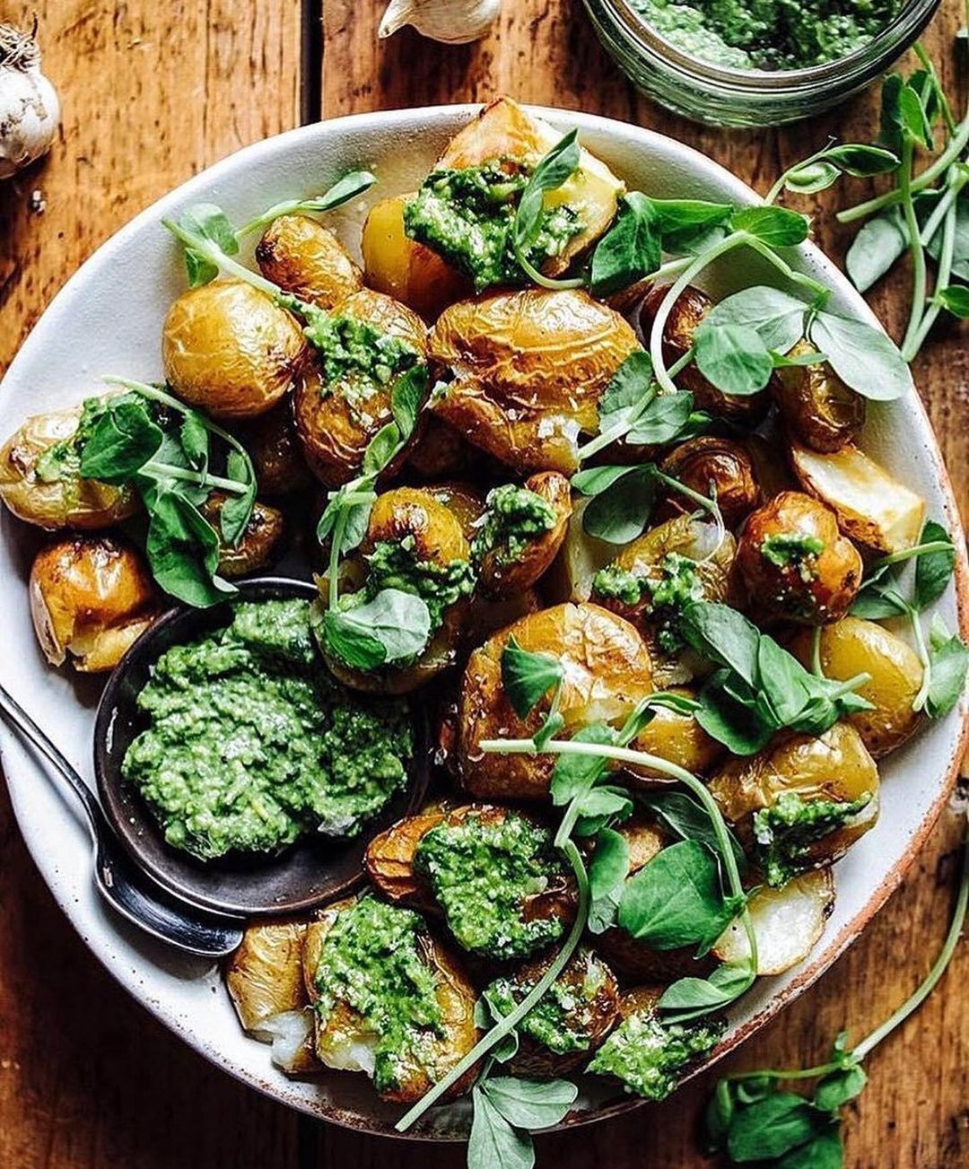 Pesto Sauce for Roasted Potatoes
