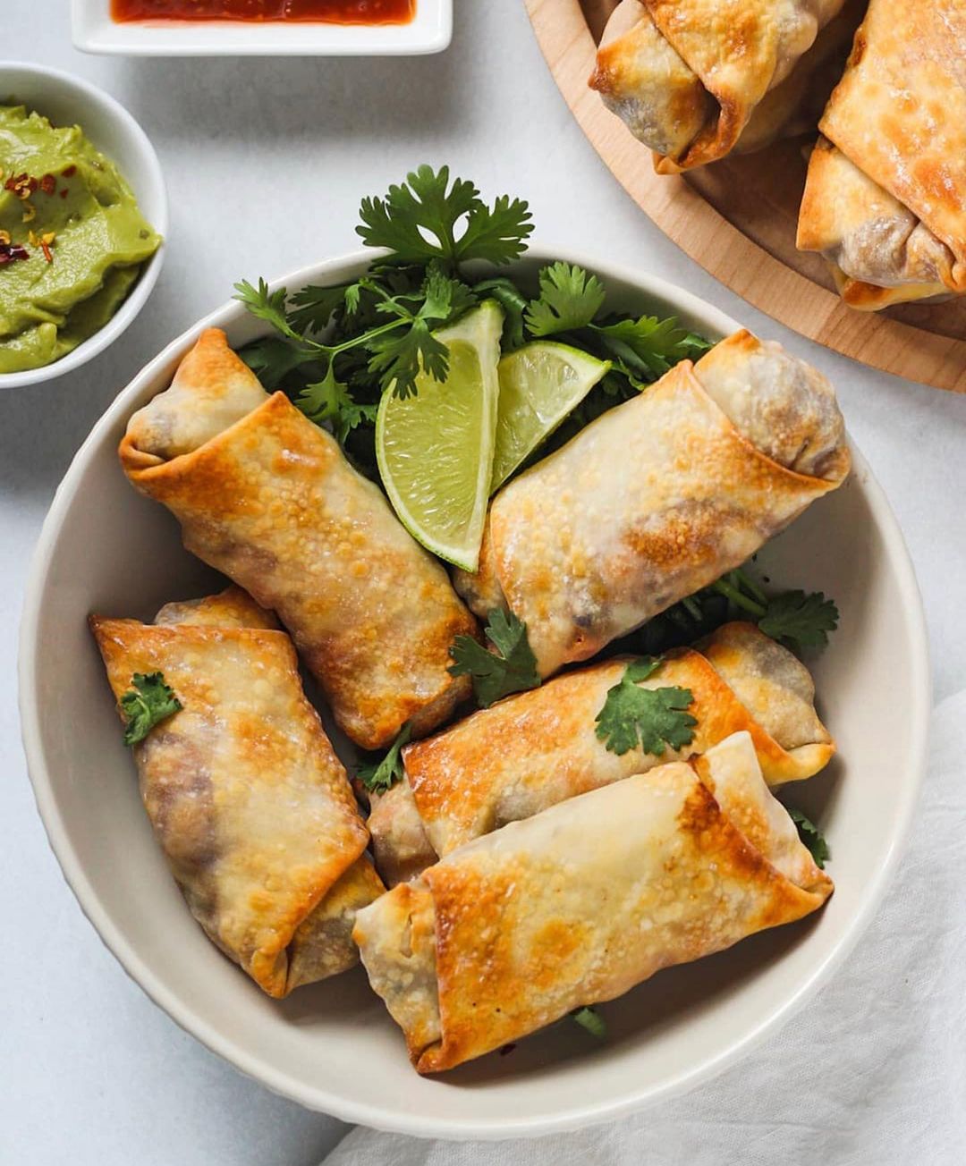 Crispy and Flavorful Vegan Southwest Egg Rolls