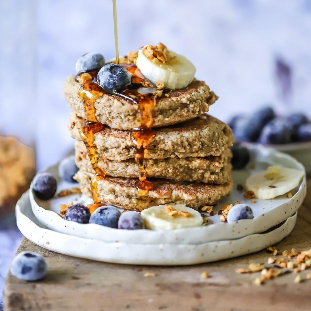 Cinnamon Banana Pancakes