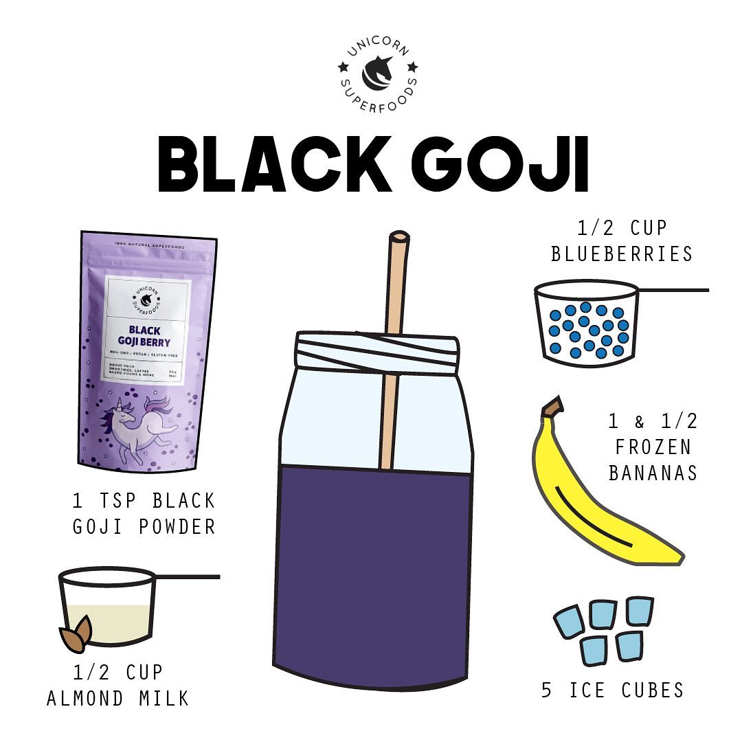 Black Goji Berry Smoothie