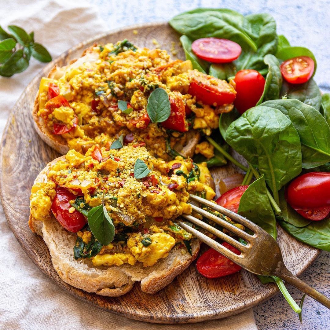 Vegan Tofu Scramble Recipe