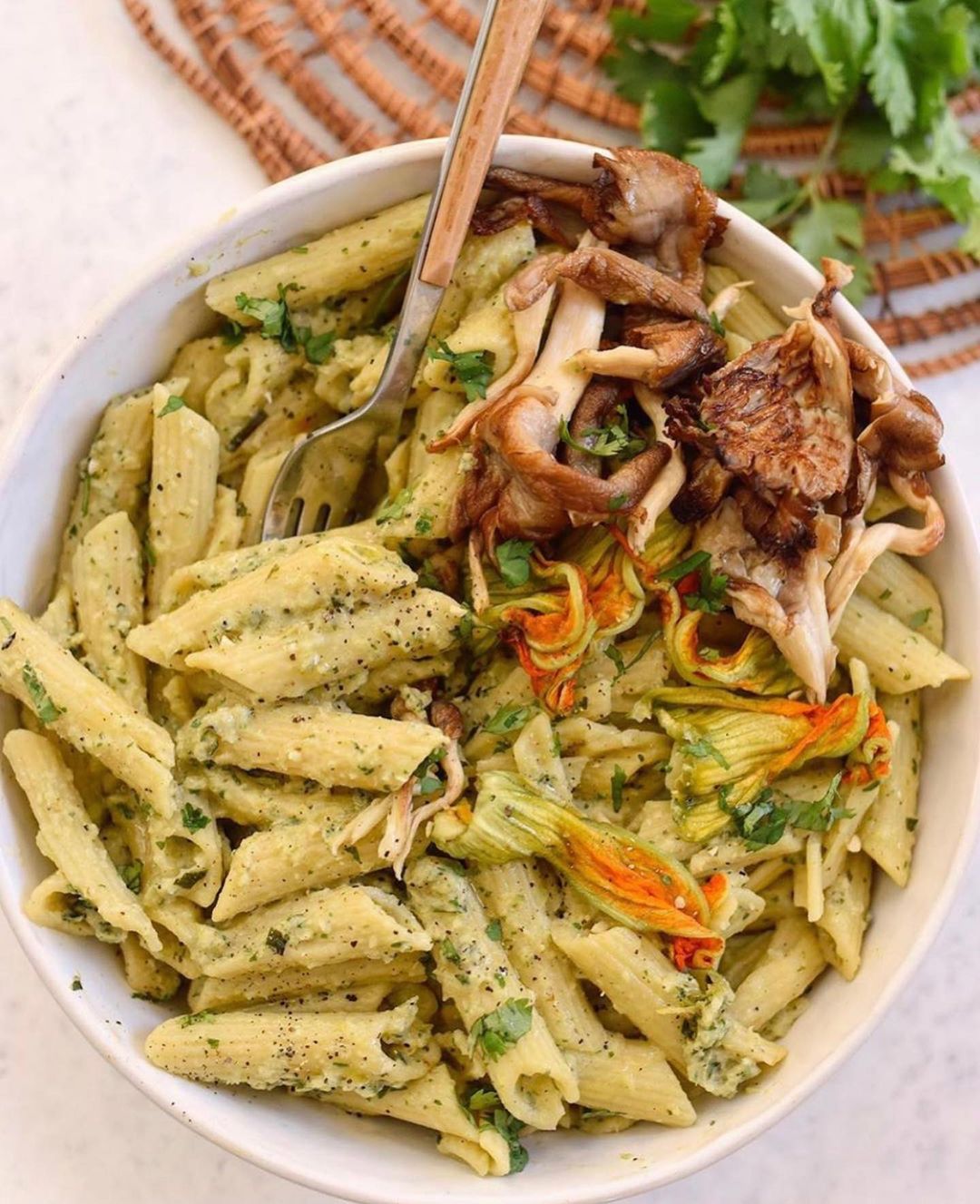 Zucchini Pasta with a Little Spice