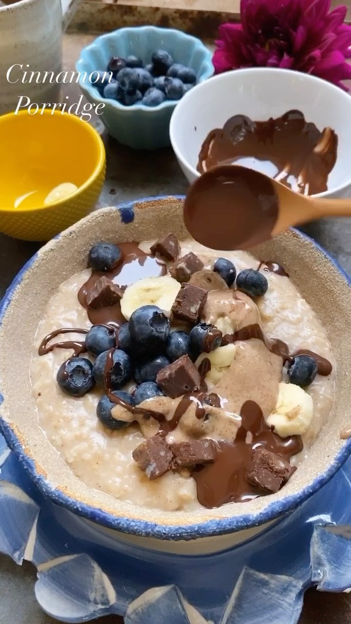 Easy Cinnamon Porridge Bowl