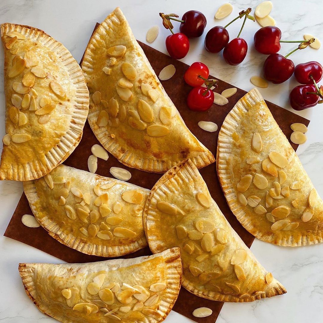 Cherry Tortilla Pies
