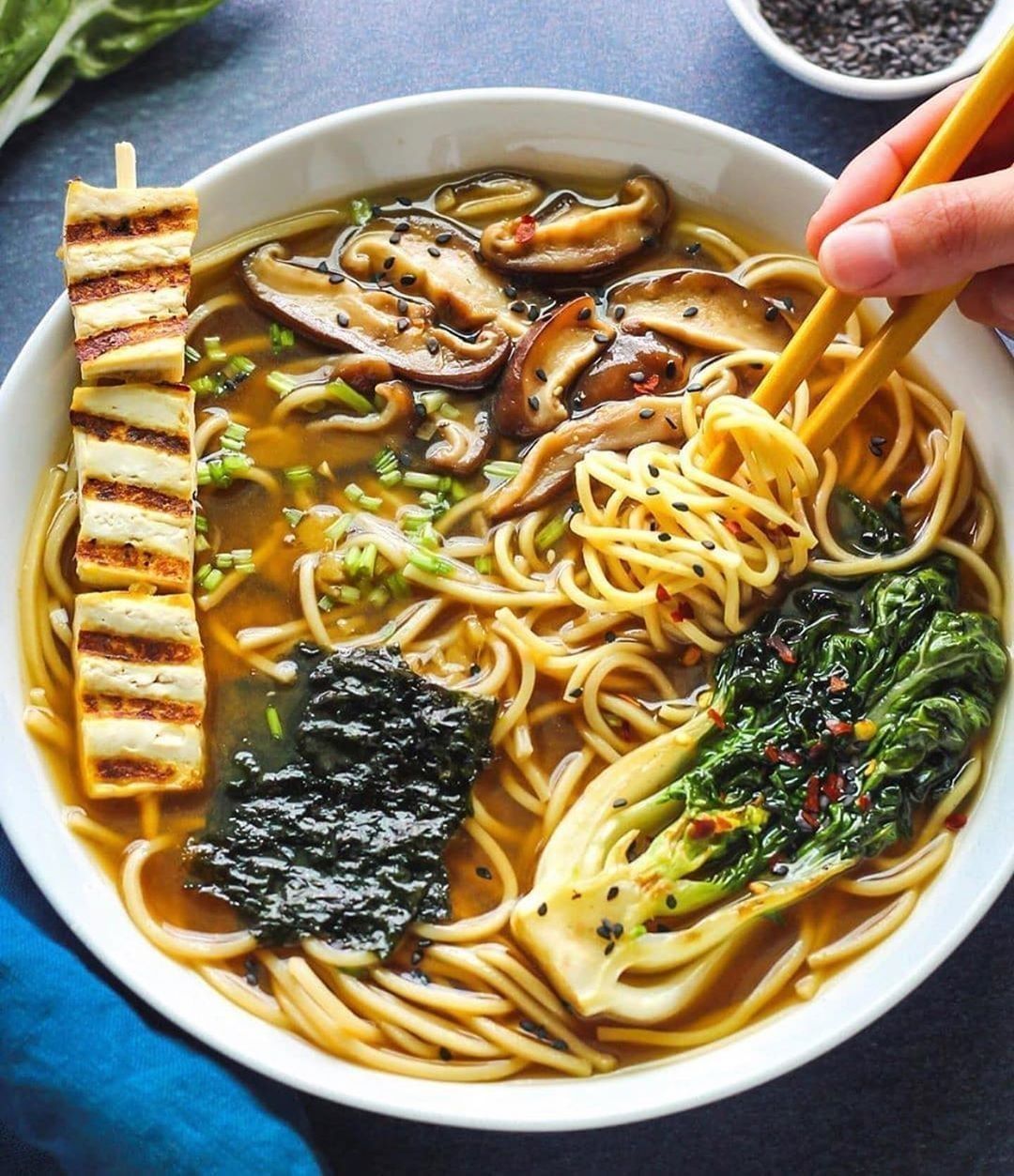 Vegan Miso Ramen Soup