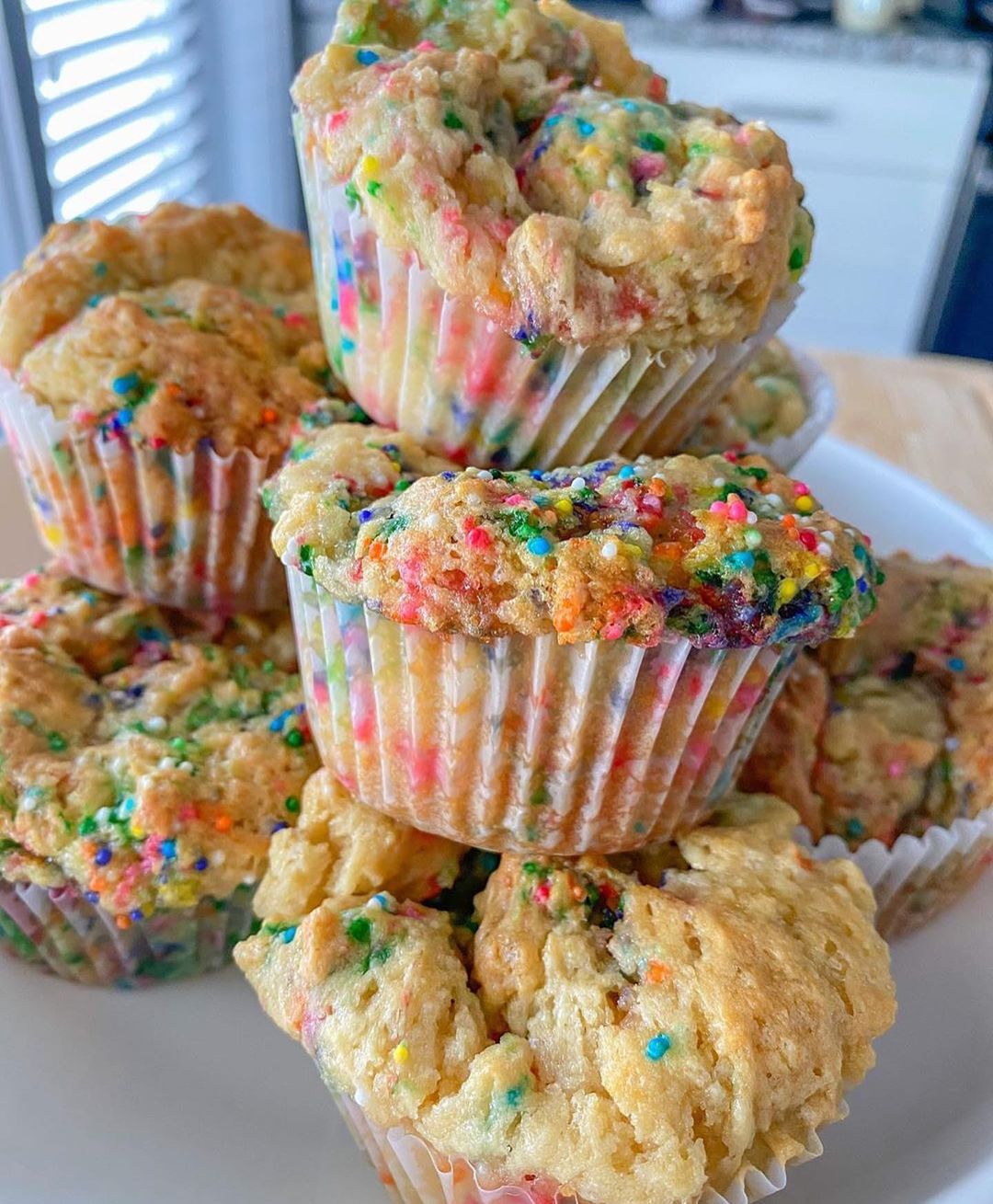 Vegan Gluten-Free Sprinkle Cupcakes