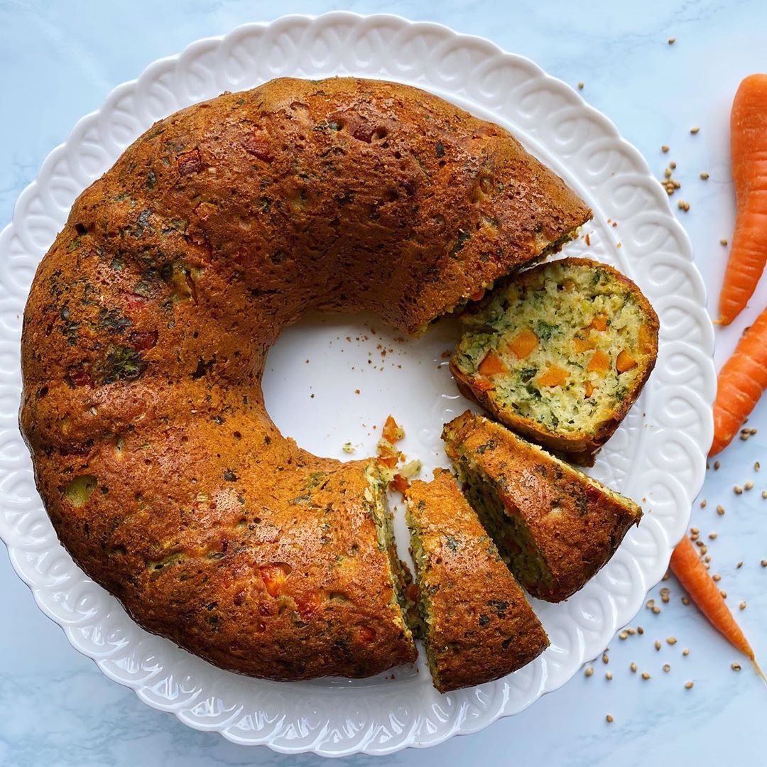 Carrot and Coriander Bake