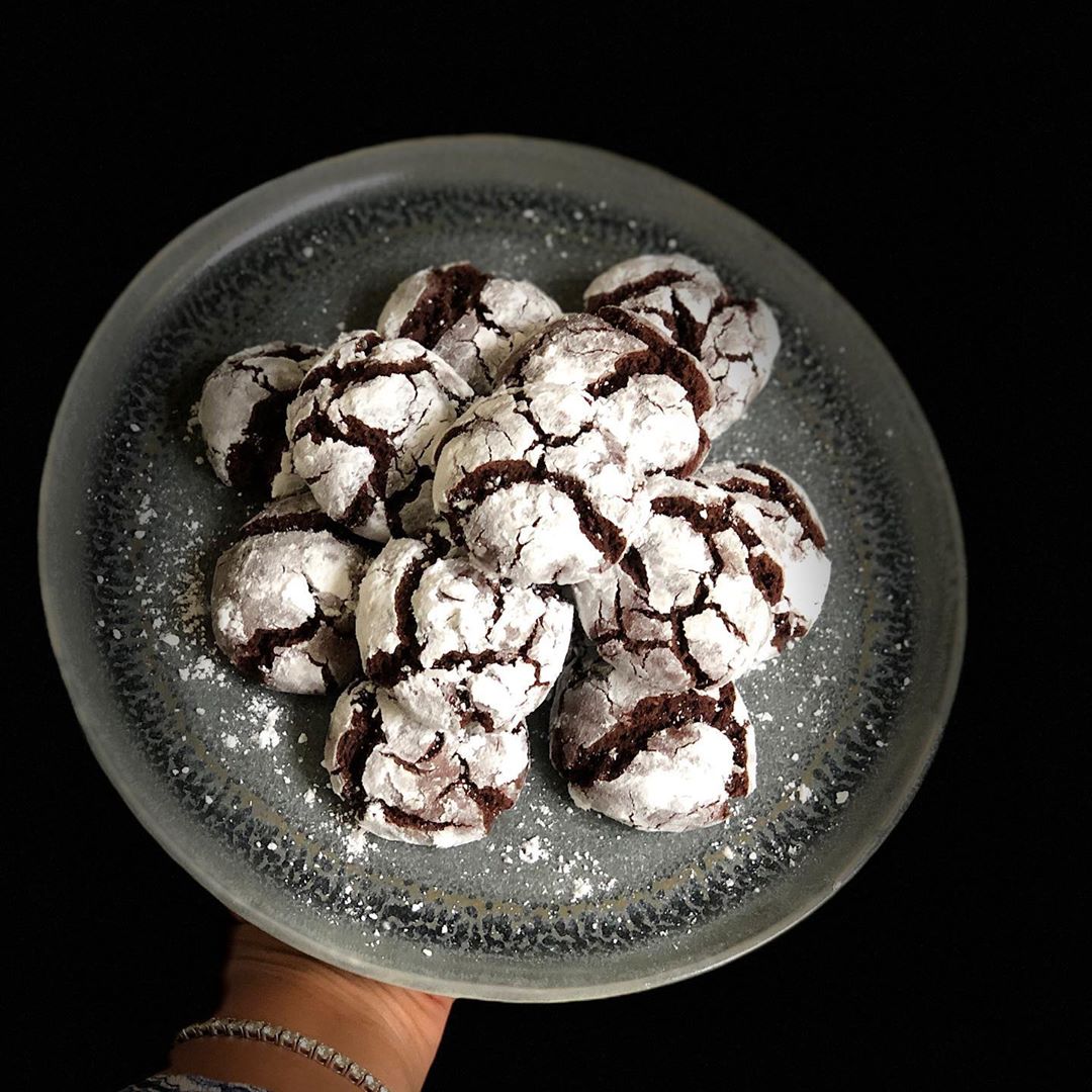 Chocolate Crinkle Cookies