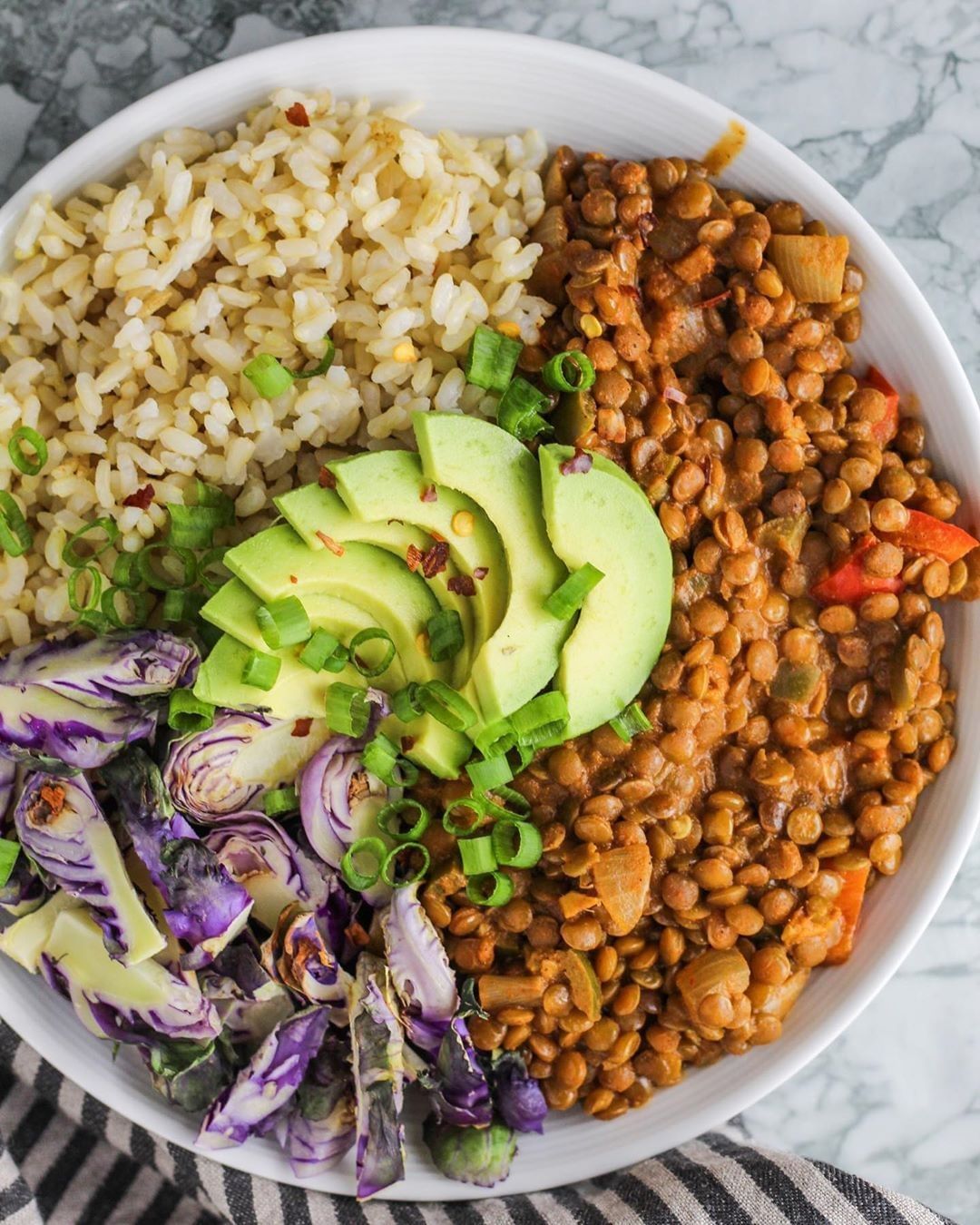 Saucy Ginger Lentils